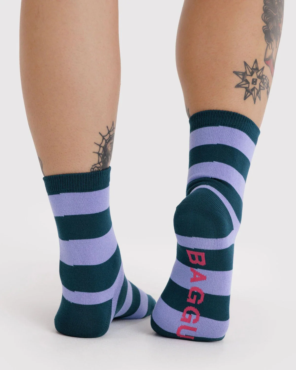 Crew Sock - Malachite Stripe - Image 3