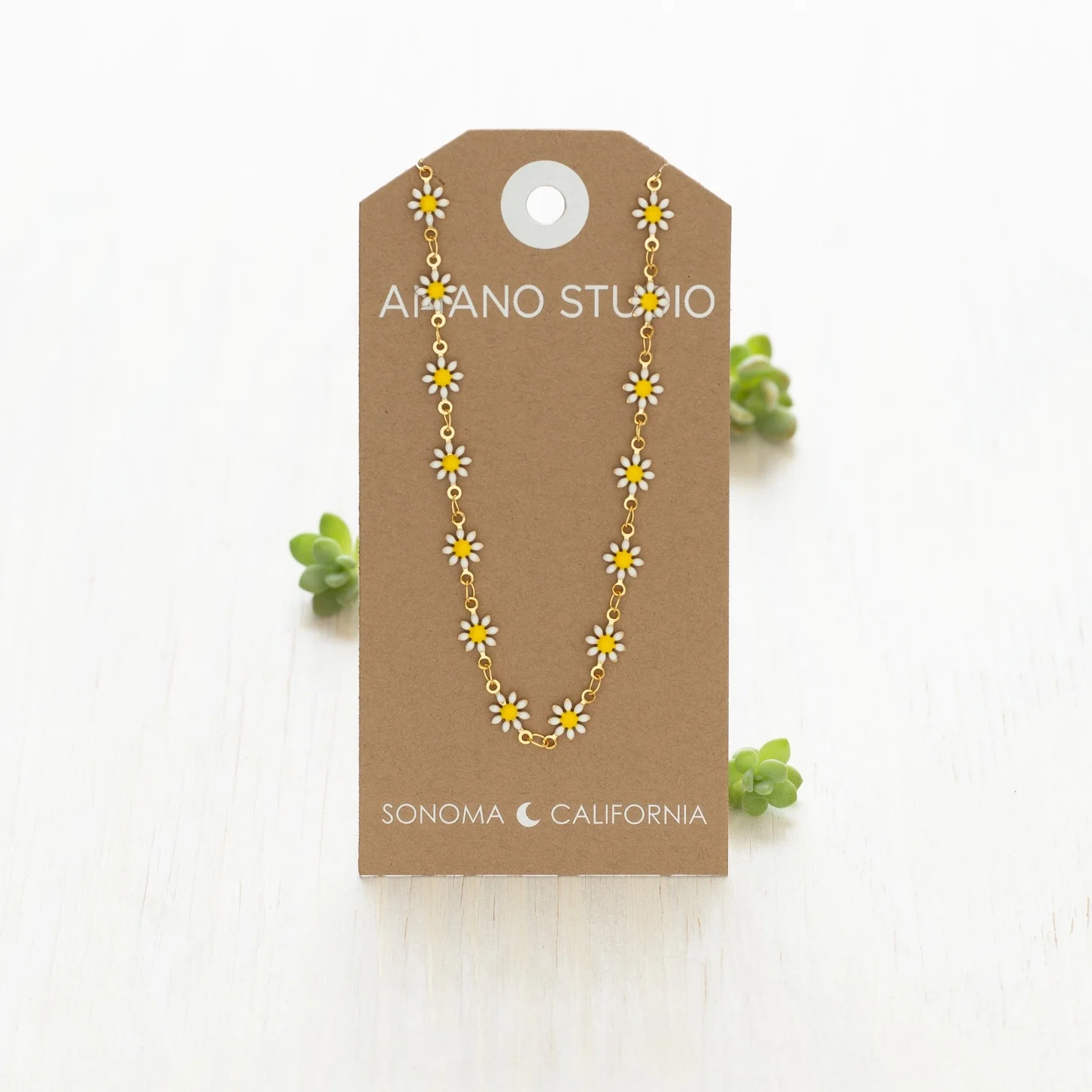 Daisy Chain Choker Necklace - Image 3