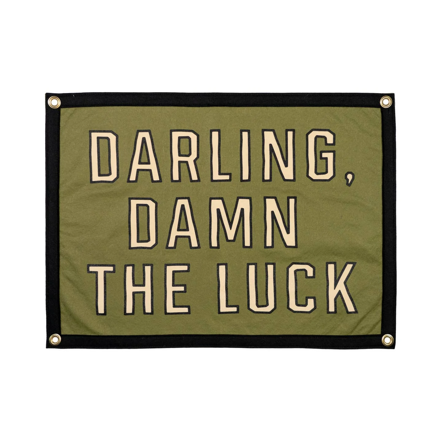 Darling Damn The Luck Camp Flag