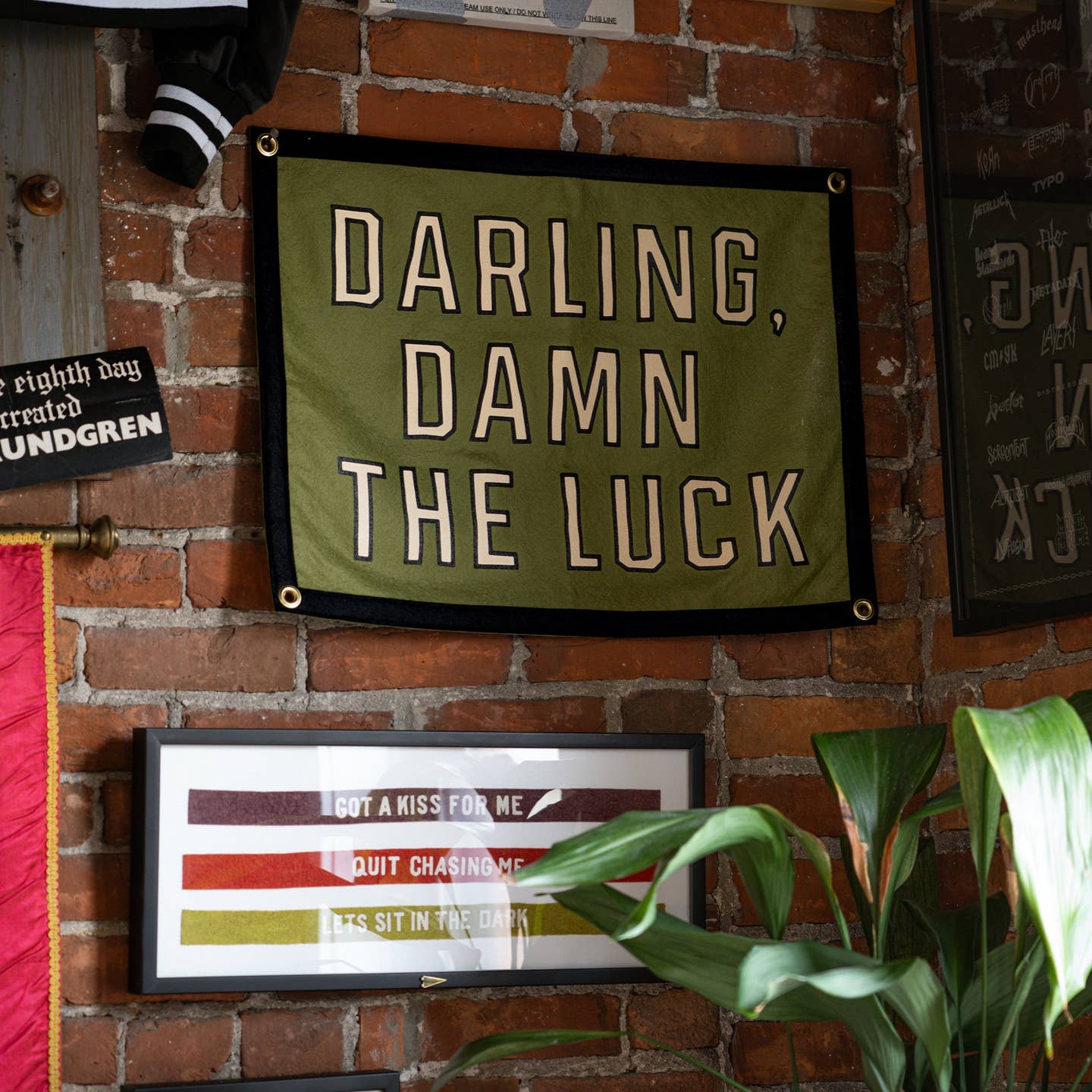 Darling Damn The Luck Camp Flag - Image 3