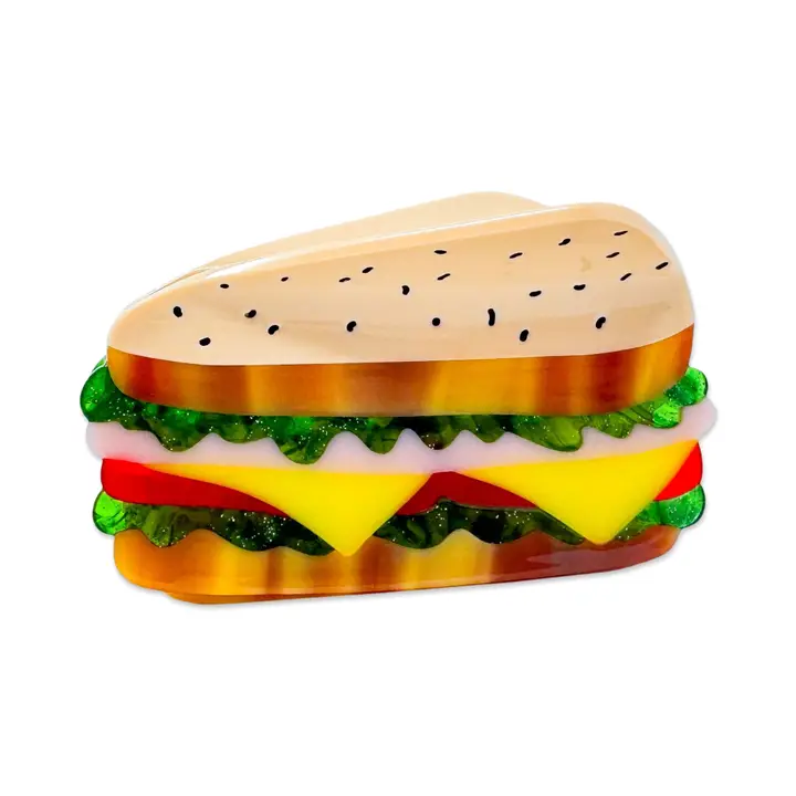 Deli Sandwich Hair Claw - Image 3