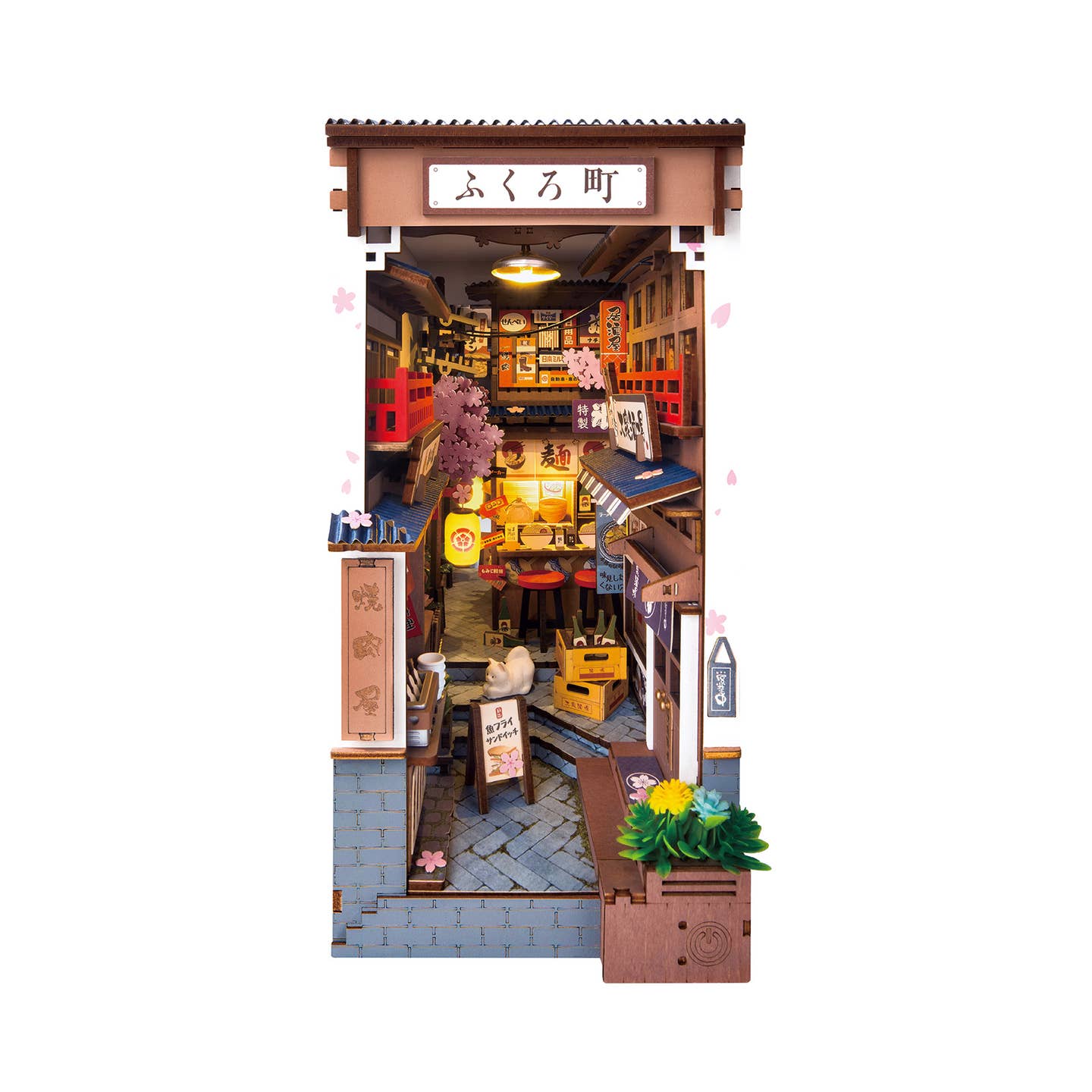 DIY Book Nook Kit- Sakura Wine Alley