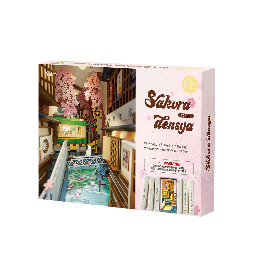 DIY Book Nook: Sakura Densya - Image 9