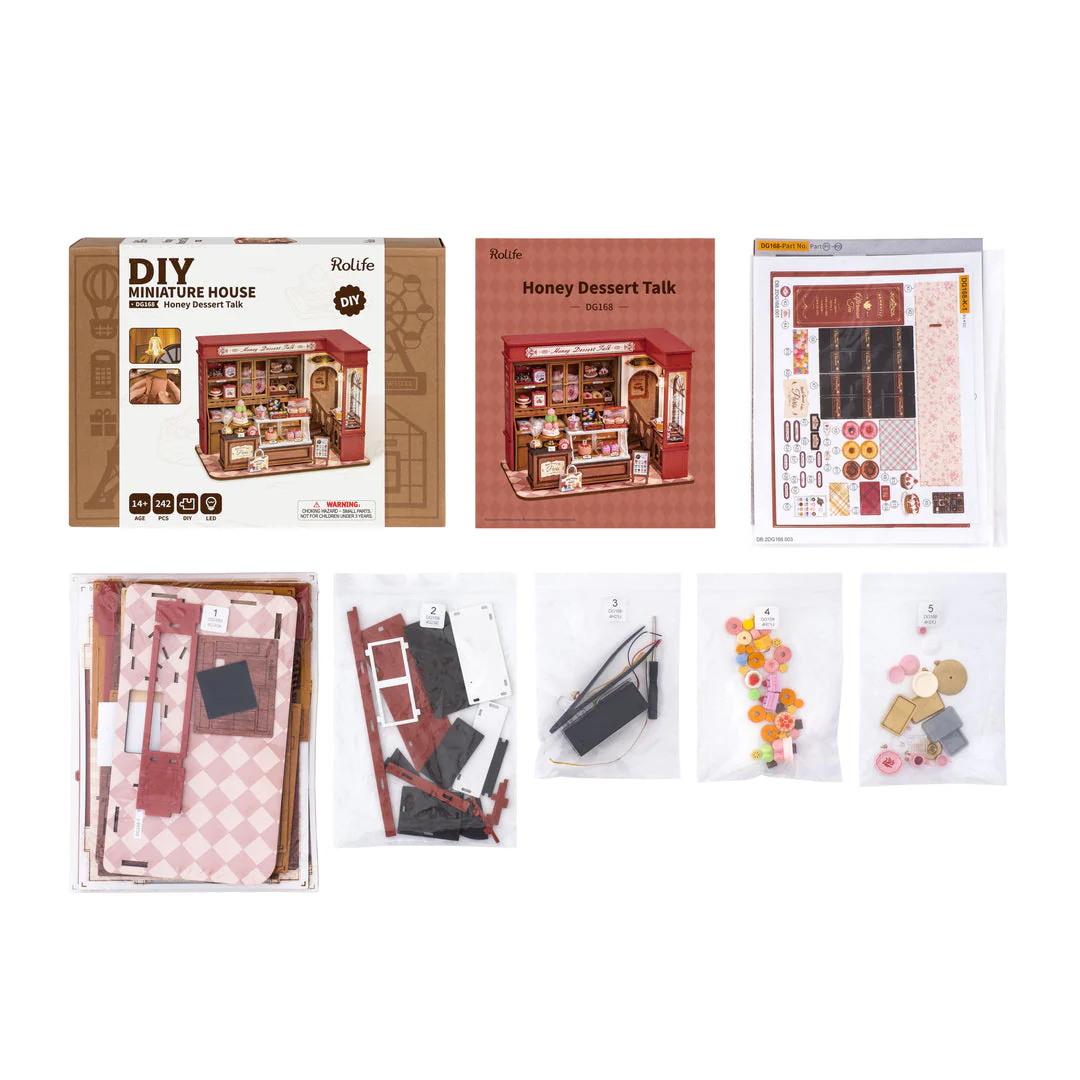 DIY Mini House Kit: Honey Dessert Talk - Image 6