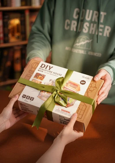 DIY Miniature Corner Bookstore - Image 4