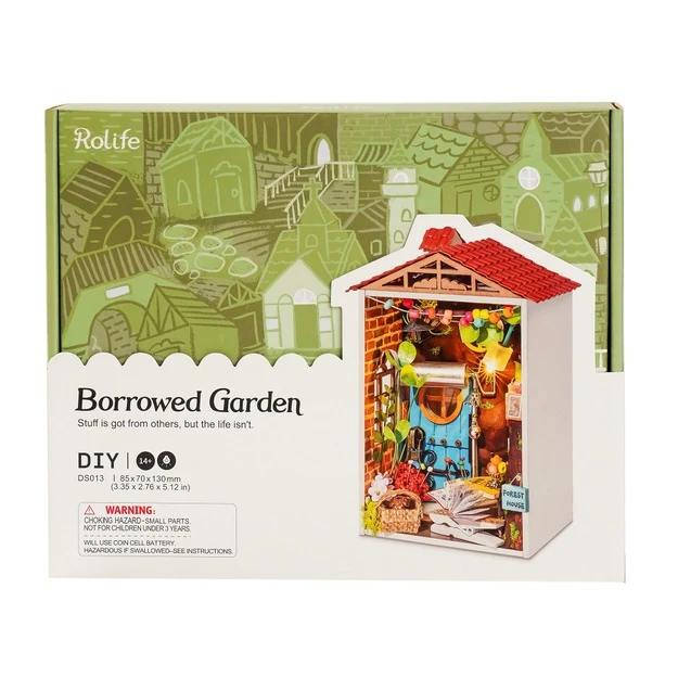 DIY Miniature House Kit: Borrowed Garden - Image 2