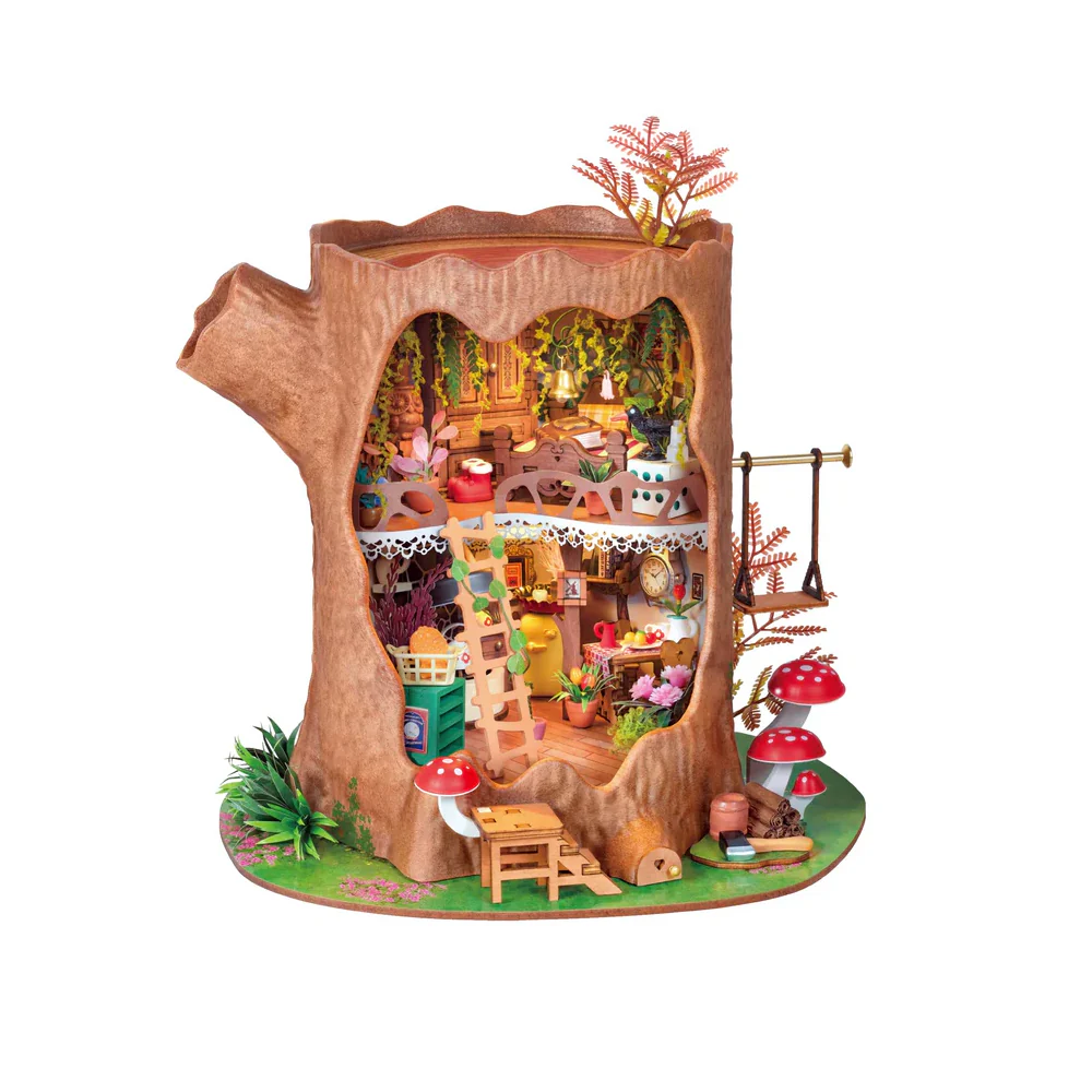 DIY Miniature House Kit: Fairytale Tree House