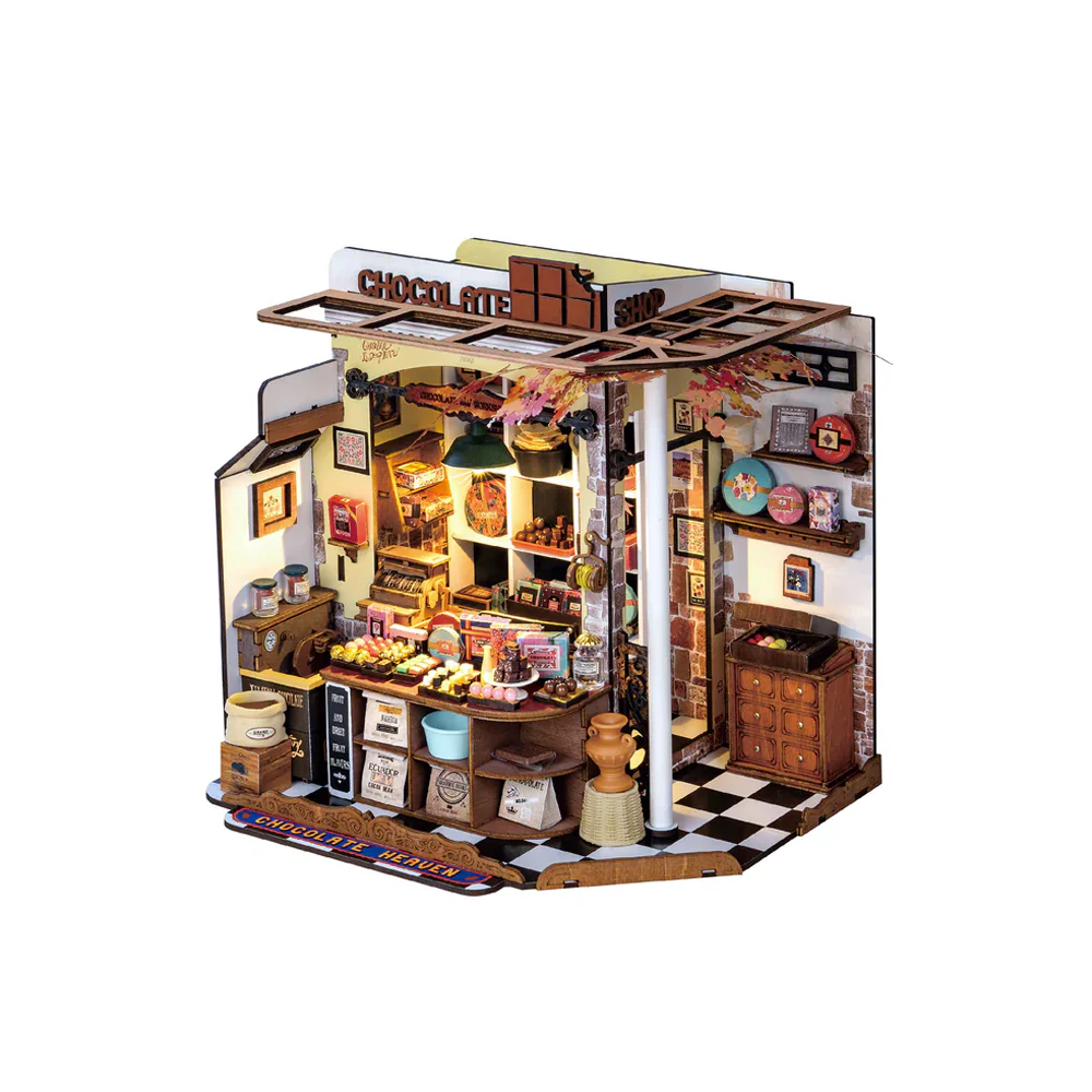 DIY Miniature House Kit: Henry's Chocolate