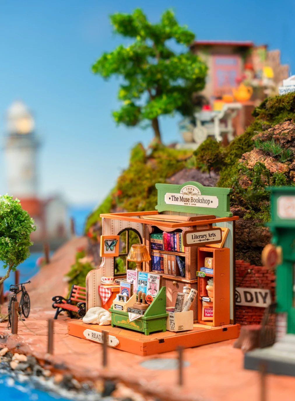 DIY Miniature House Kit: The Muse Bookshop - Image 3