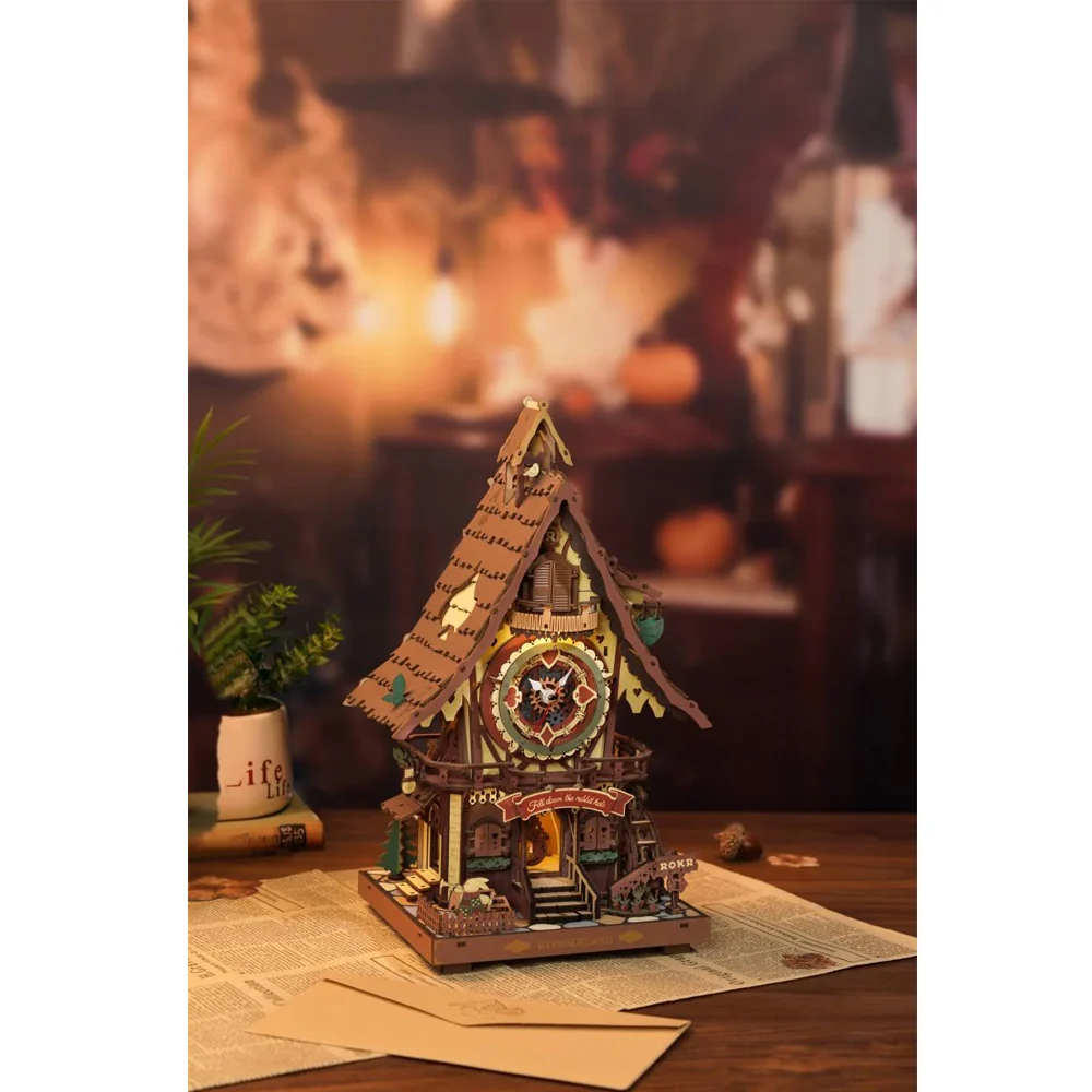 DIY Wooden Puzzle - Cuckoo Clock - Image 2
