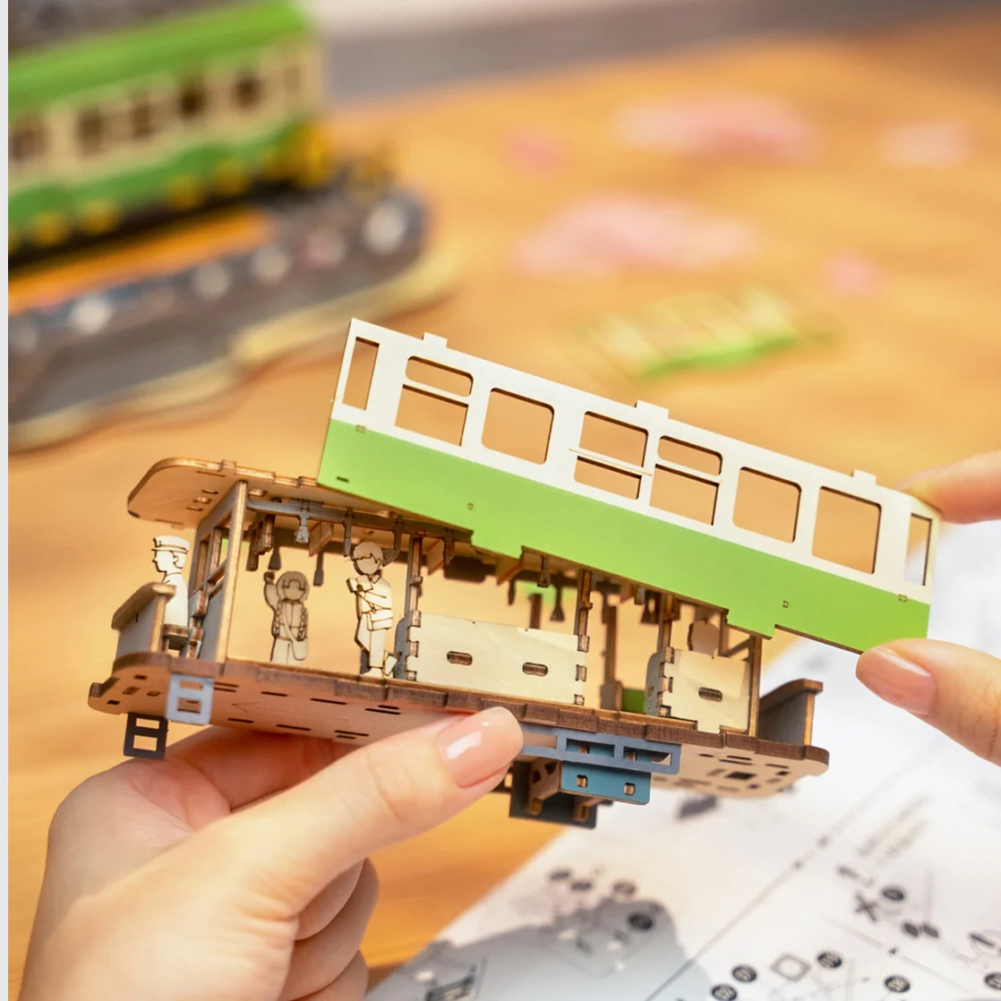 DIY Wooden Puzzle: Sakura Journey - Image 3