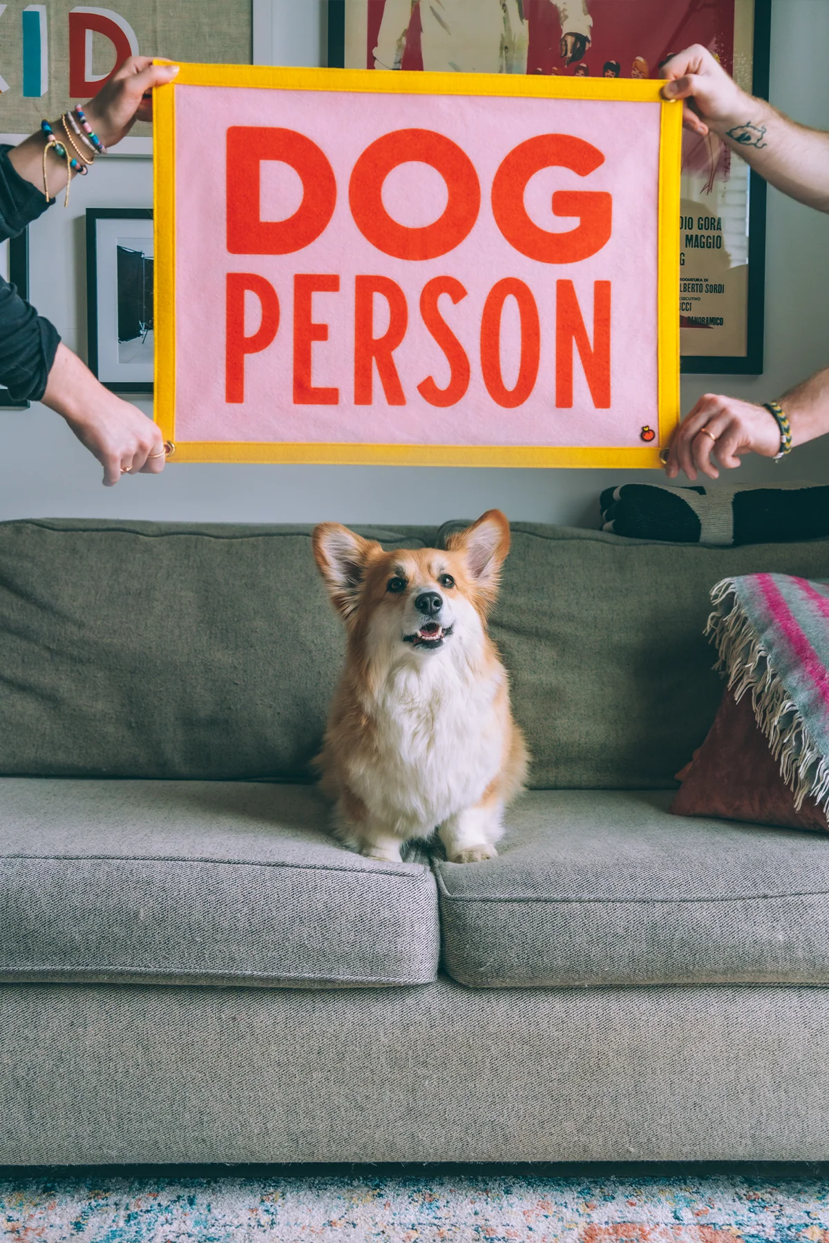 Dog Person Camp Flag - Image 3