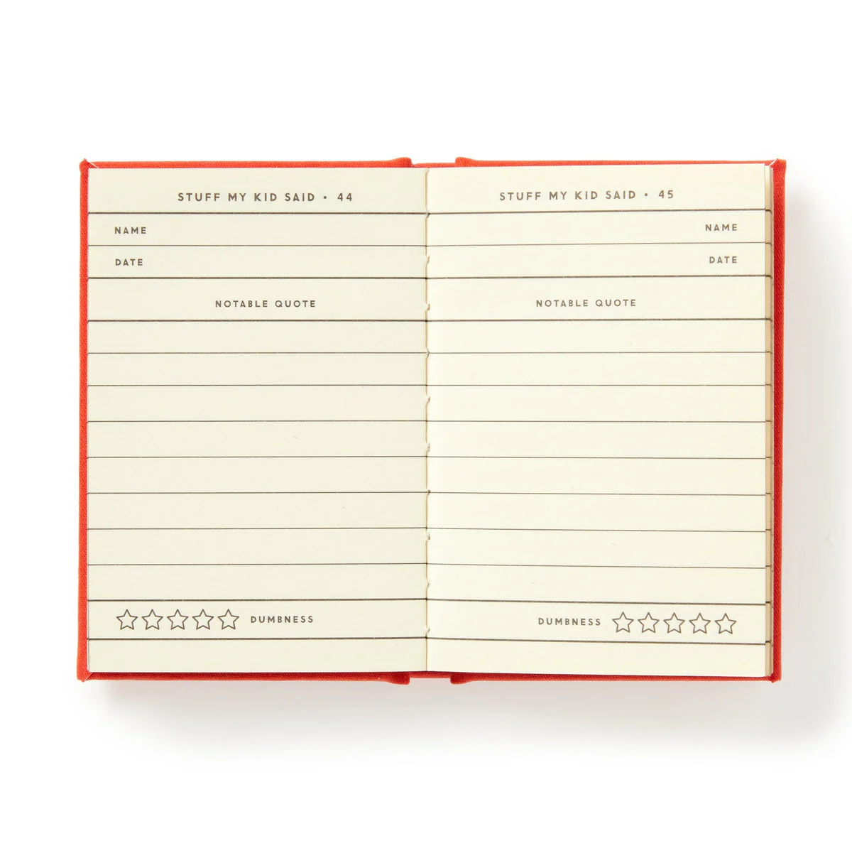 Dumb Things my Kid Said Tiny Diary - Image 5