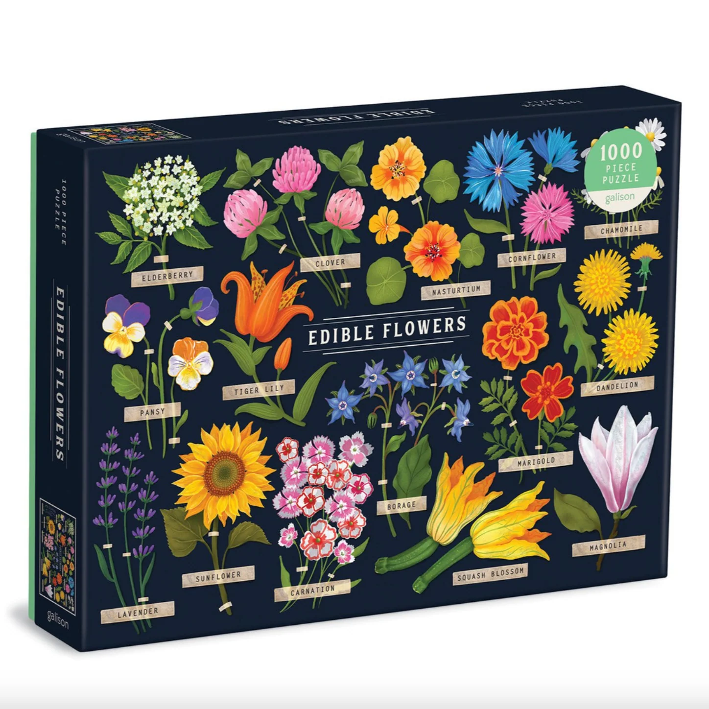 Edible Flowers Puzzle