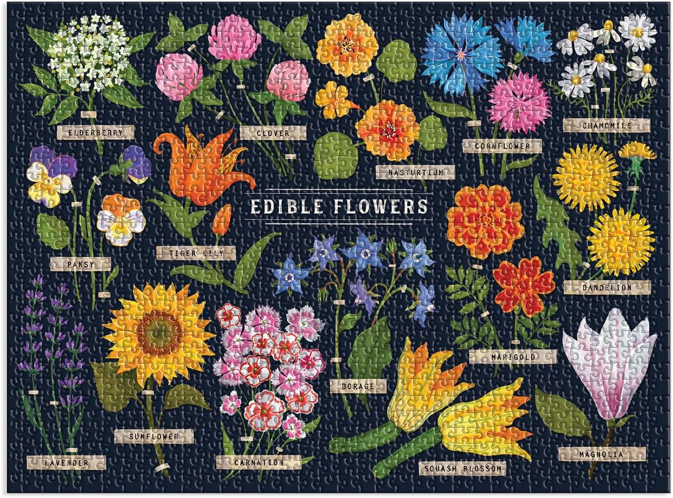 Edible Flowers Puzzle - Image 2