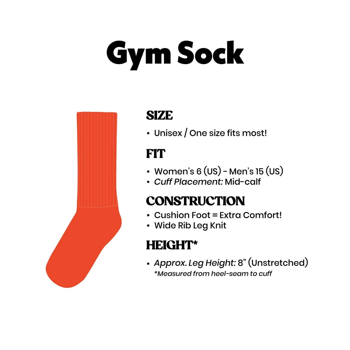 Favorite Brother Gym Crew Socks - Image 3