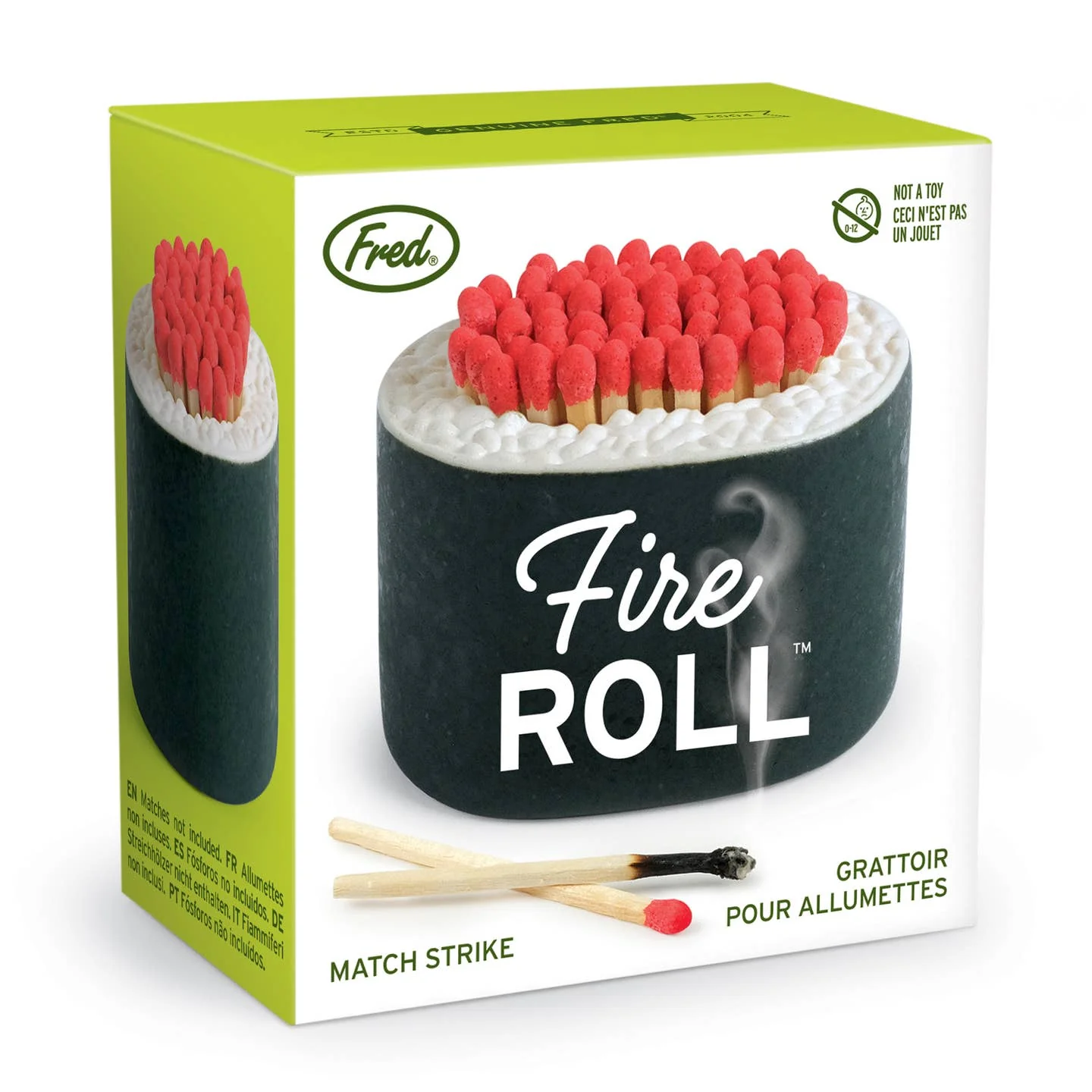 Fire Roll - Sushi Match Striker and Storage - Image 2