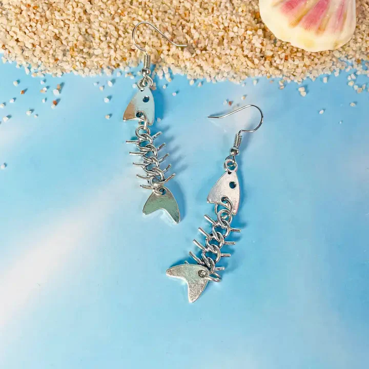 Fishbone Earrings - Image 2