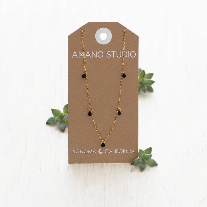 Five Graces Beaded Necklace - Image 4
