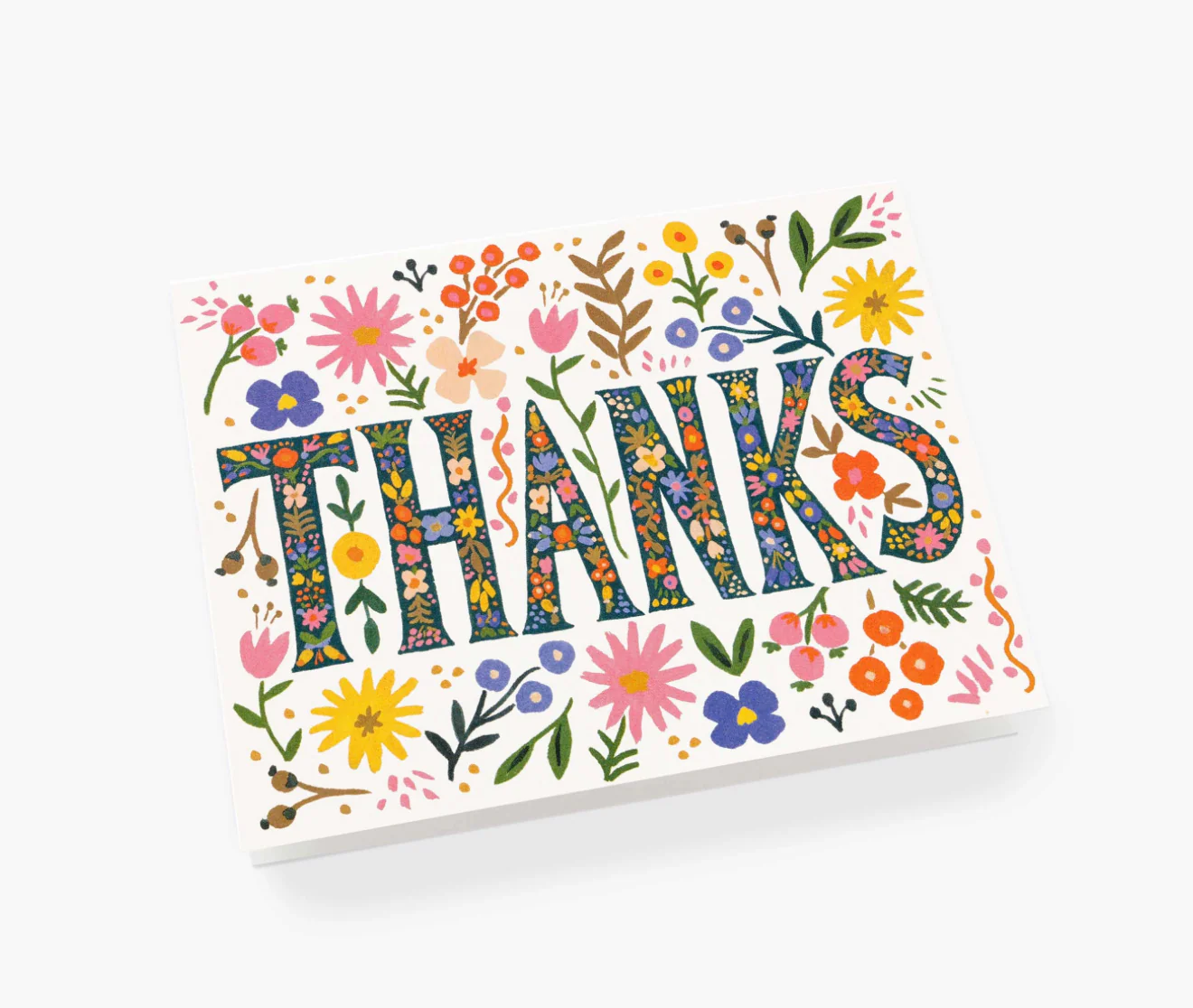 Floral Thanks Card - Image 2