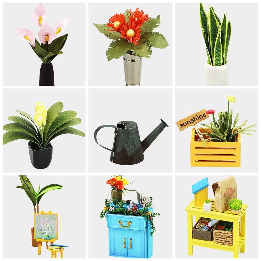Cathy's Flower House DIY Kit - Image 4