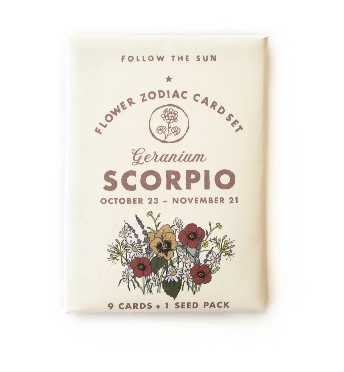 Flower Zodiac Sticker Card Set - Image 6
