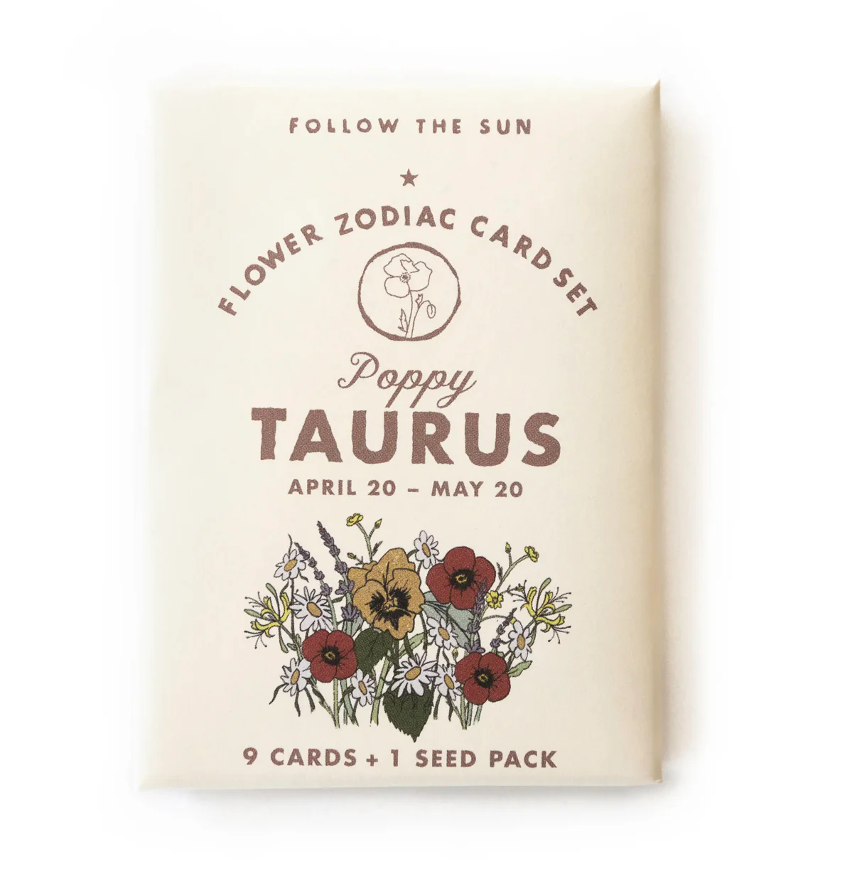 Flower Zodiac Sticker Card Set - Image 7