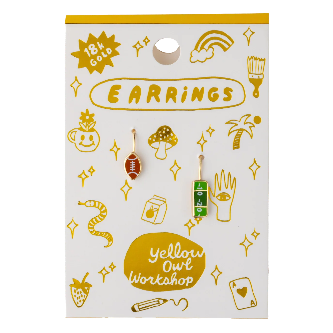 Football Fan Earrings - Image 3