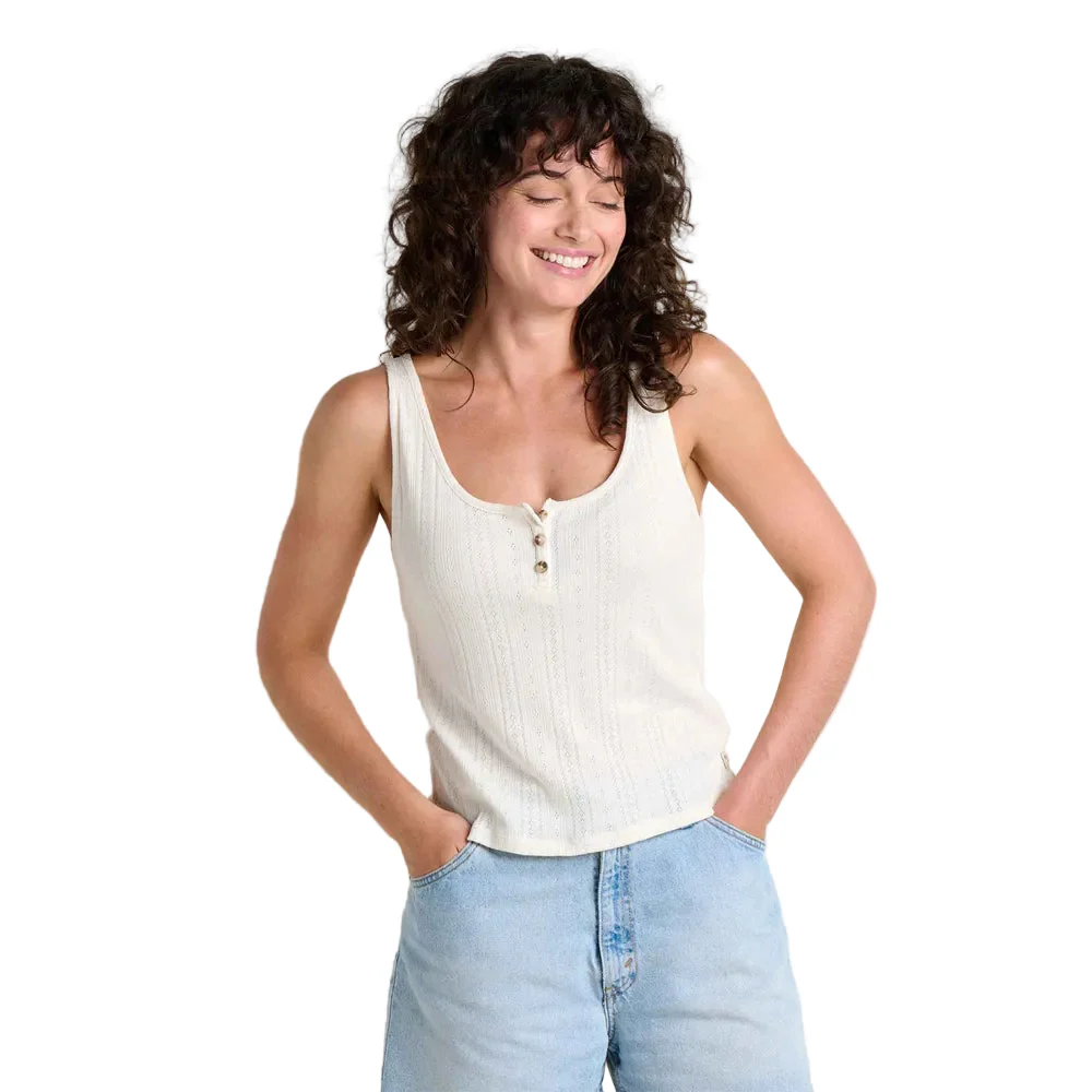 Foothill Pointelle Henley Tank - Image 2