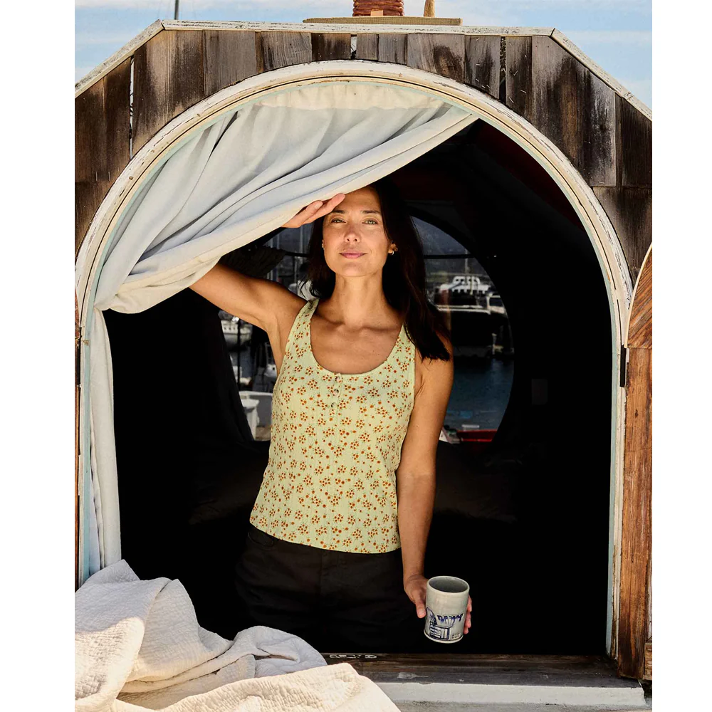 Foothill Pointelle Henley Tank - Image 5