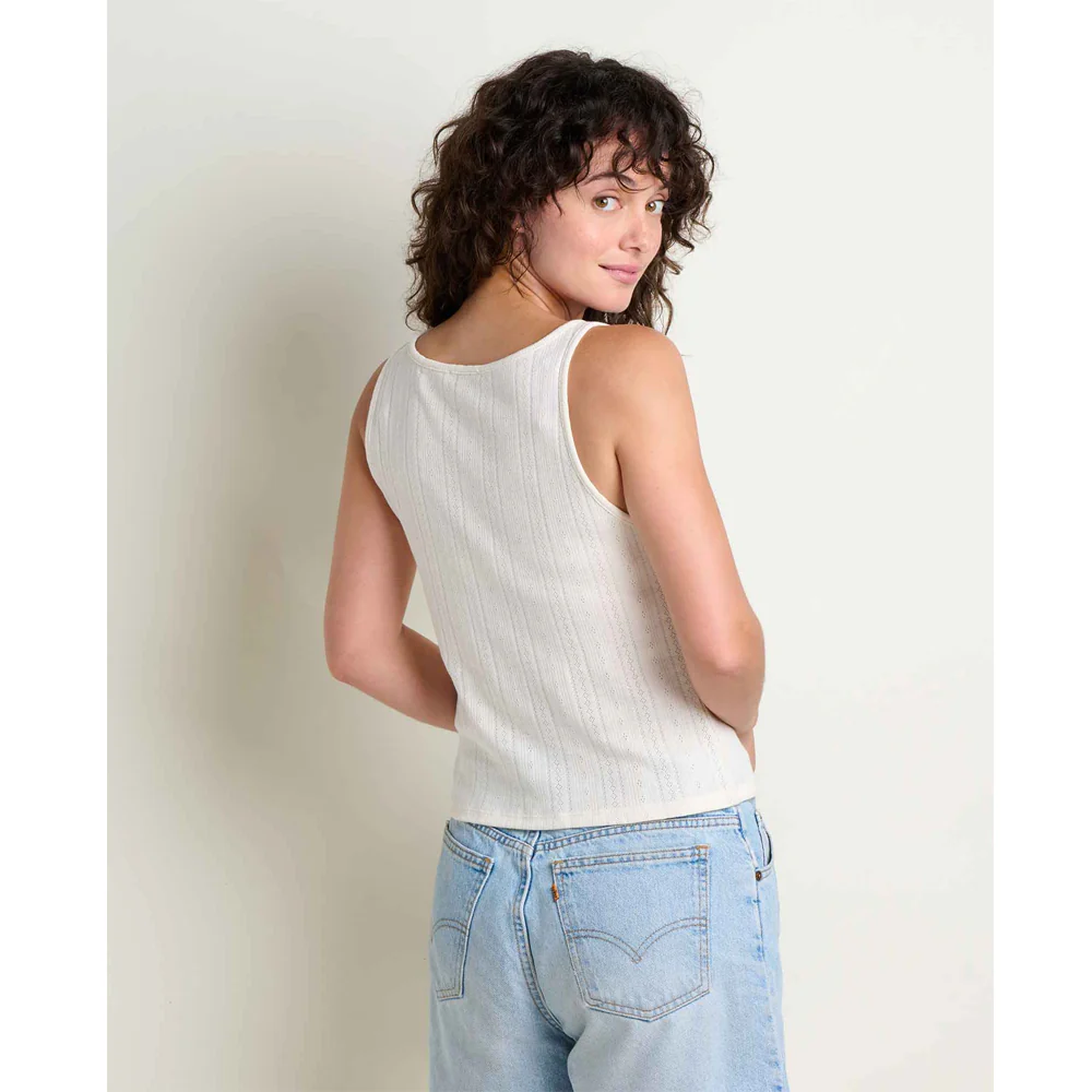 Foothill Pointelle Henley Tank - Image 8