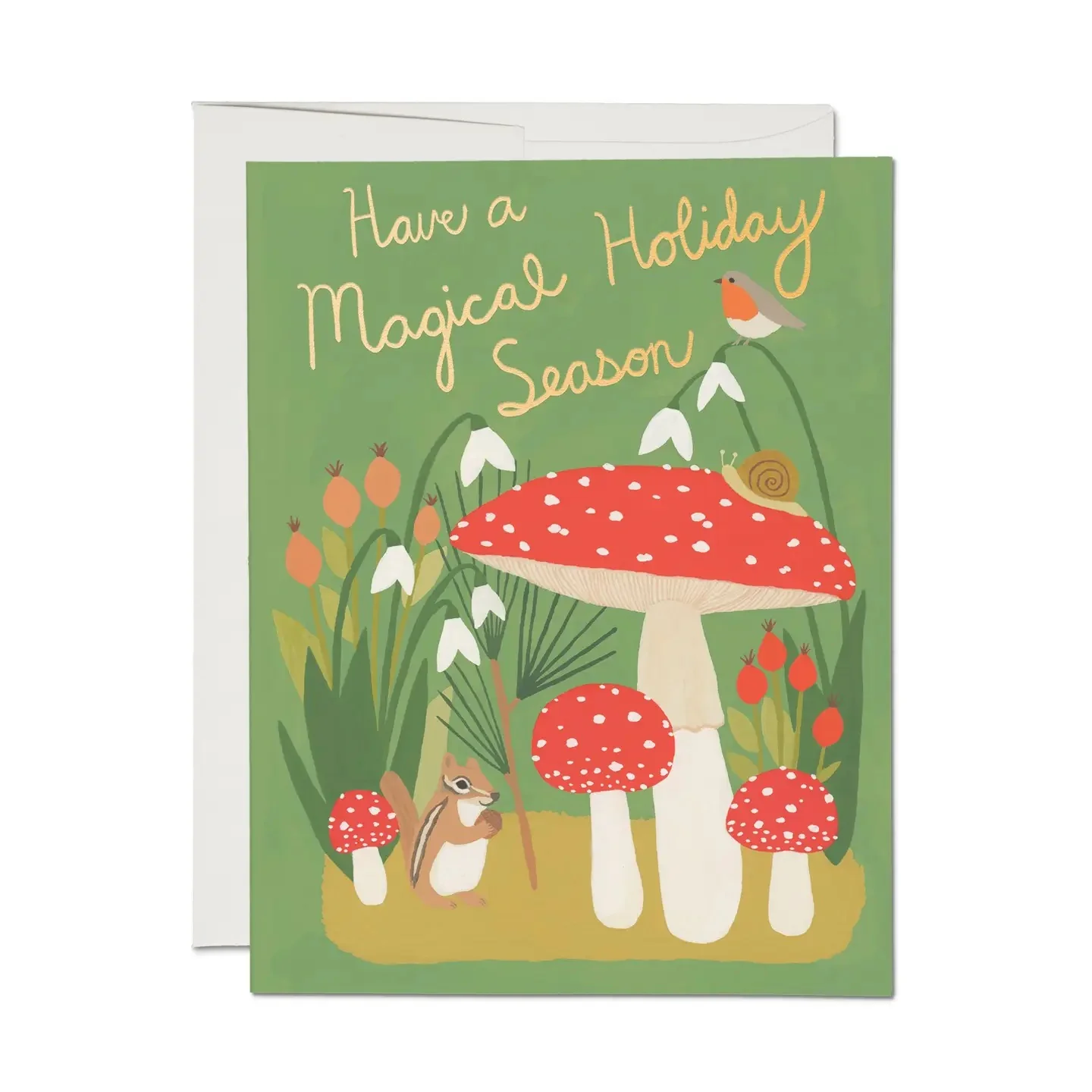 Forest Critters Holiday Card