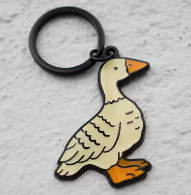 Fowl Keychain