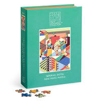 Frank Lloyd Wright Imperial Hotel 500 Piece Book Puzzle - Image 2