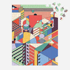 Frank Lloyd Wright Imperial Hotel 500 Piece Book Puzzle - Image 3