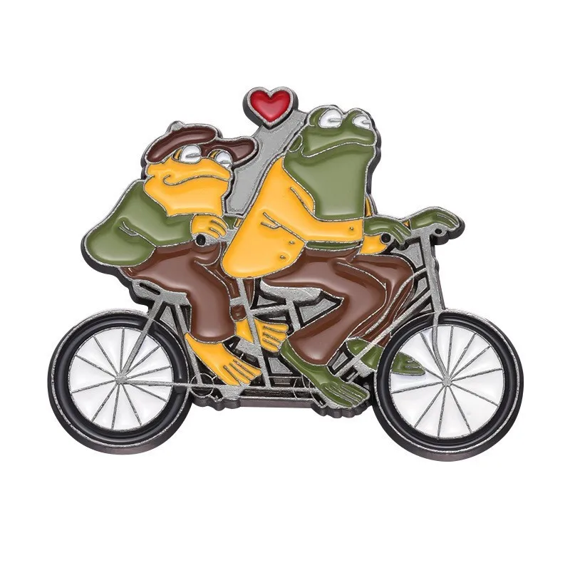 Frog & Toad Enamel Pin - Image 3