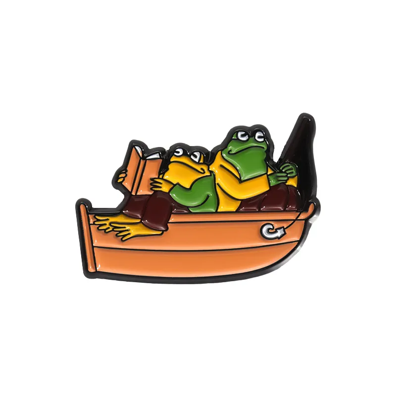 Frog & Toad Enamel Pin - Image 4