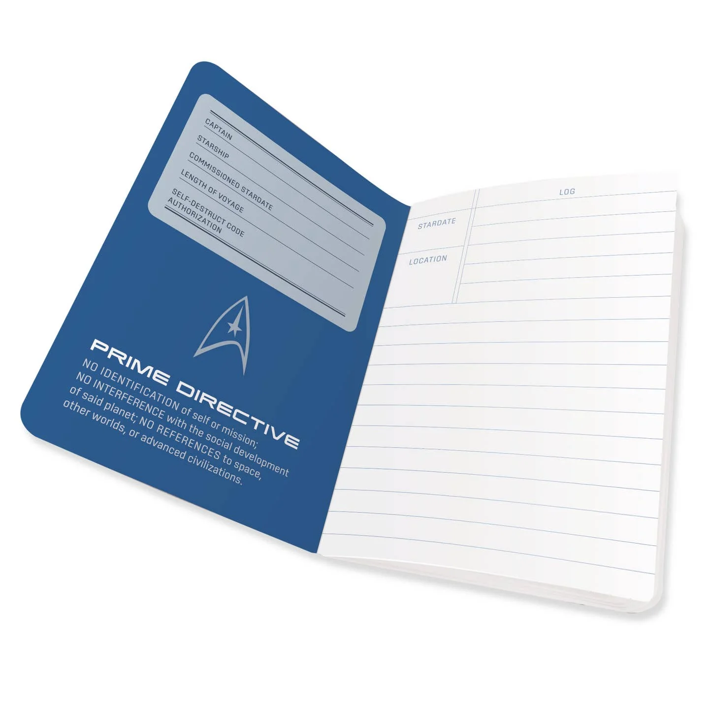 Full-Size Captain's Log Notebook - Image 2