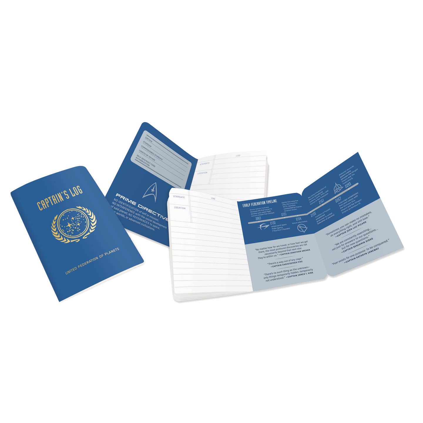 Full-Size Captain's Log Notebook - Image 4