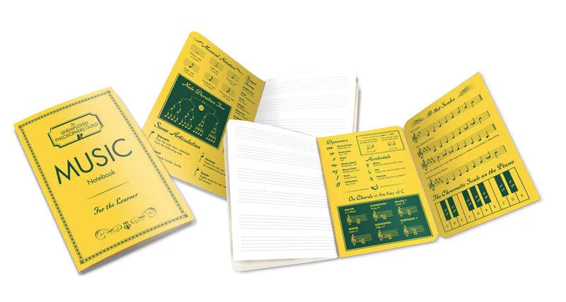 Full-Size Music Notebook - Image 2