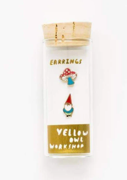 Gnome And Mushroom Earrings - Image 2