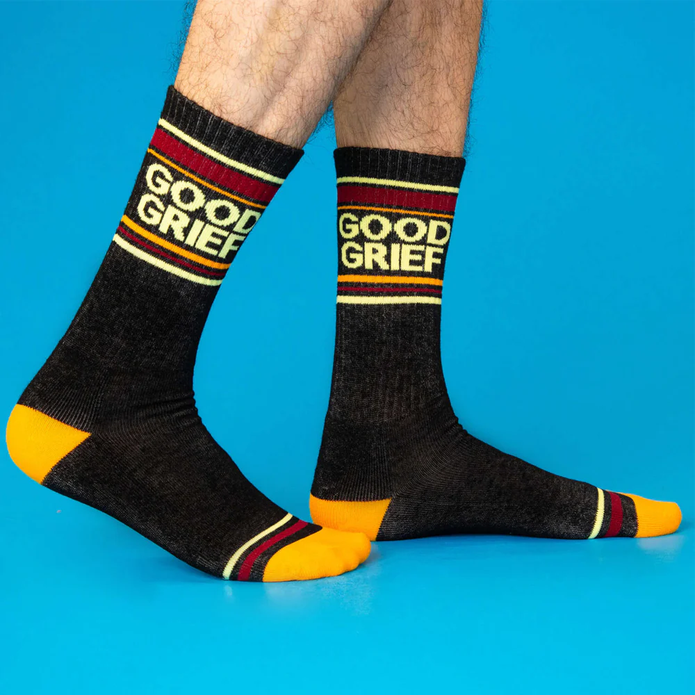 Good Grief Gym Crew Socks - Image 5