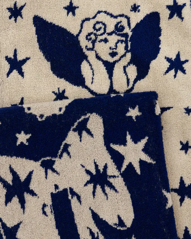 Hand Towel Set of 2- Cherub Bows - Image 4