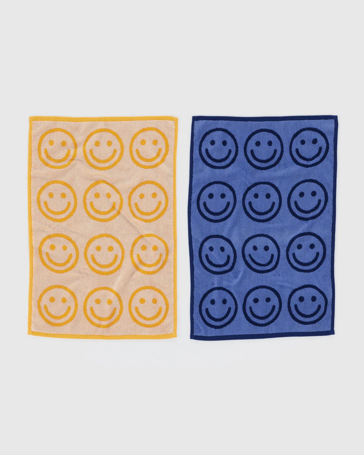 Hand Towel Set of 2- Happy Blue Marigold - Image 3