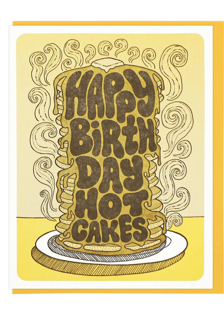 Happy Birthday Hot Cakes Card