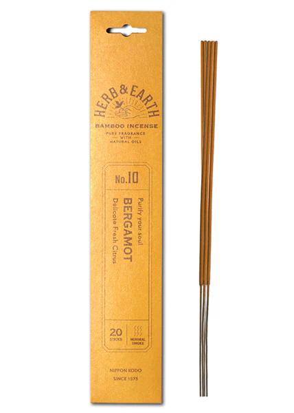 Herb & Earth Incense - Bergamot