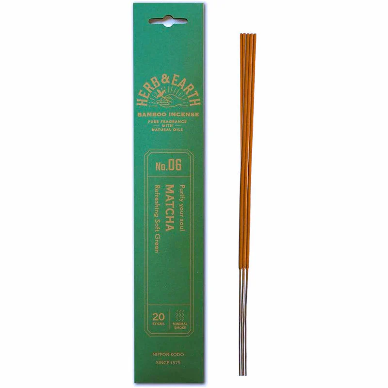 Herb & Earth Incense - Matcha