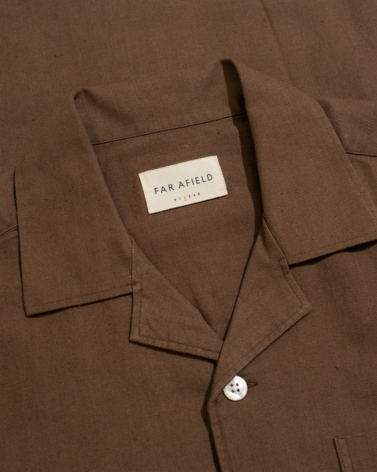 Hiro LS Shirt Brown - Image 2