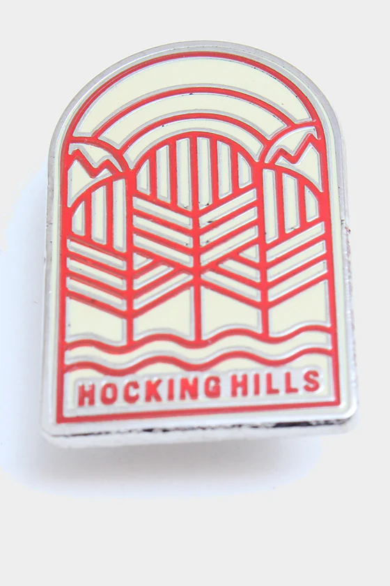 Hocking Hills Enamel Pin - Image 3