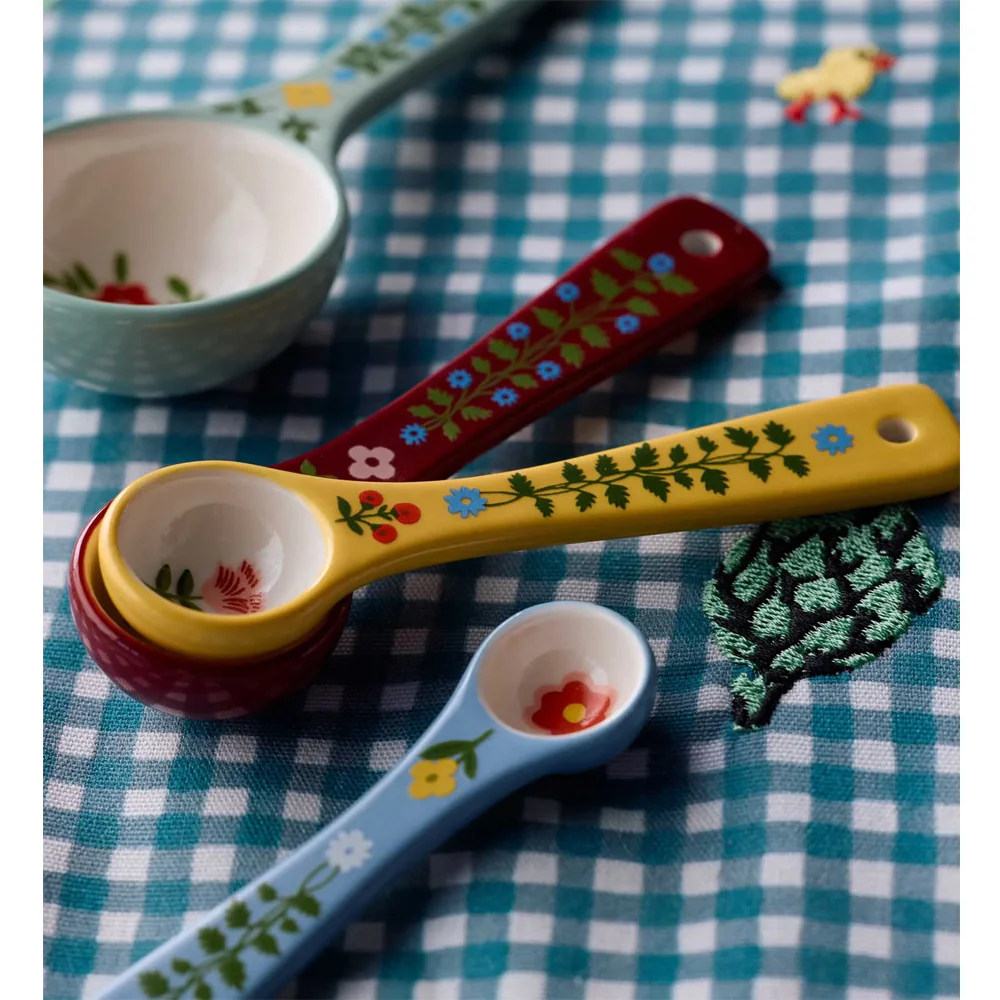 Home Sweet Home Porcelain Measuring Spoons - Image 2